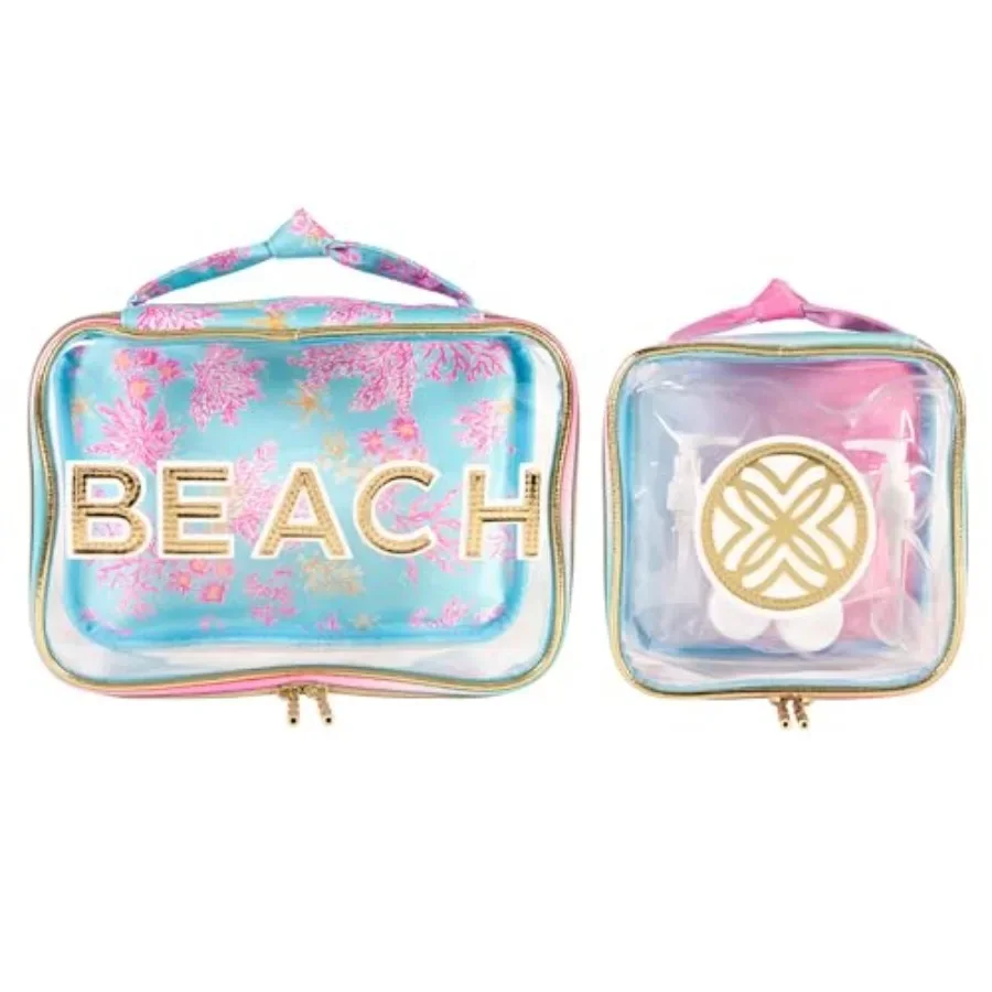 Travel Accessories Set - Beach Accessories Pouch Set of 2
