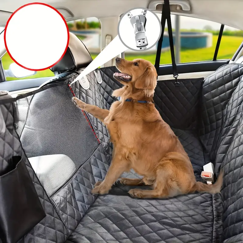 Travel Accessories Inc - Dog Seat Cover for Back Seat,