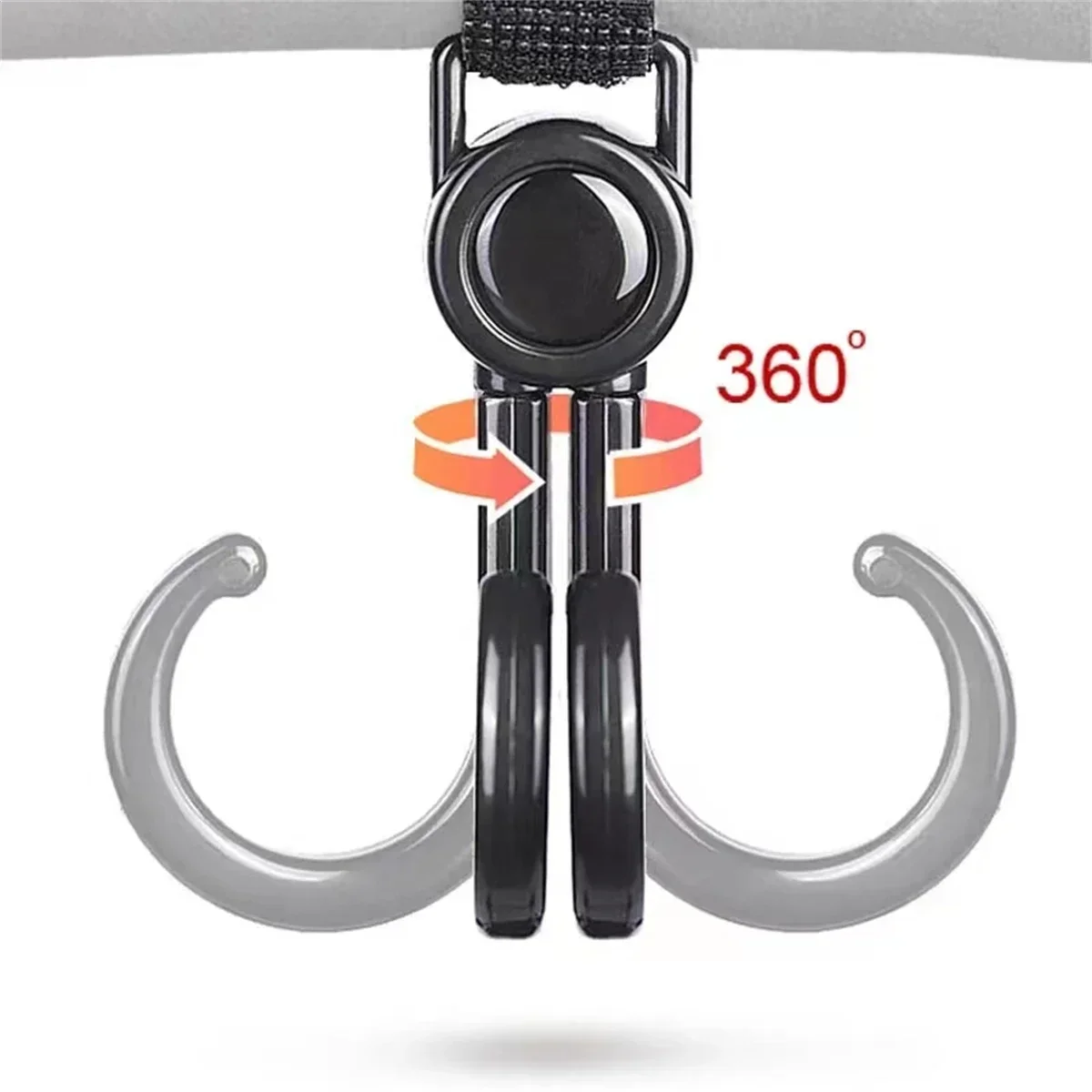 Rotatable Double Hooks Baby St - огляд і ціна Travel Accessories For 2 Year Old