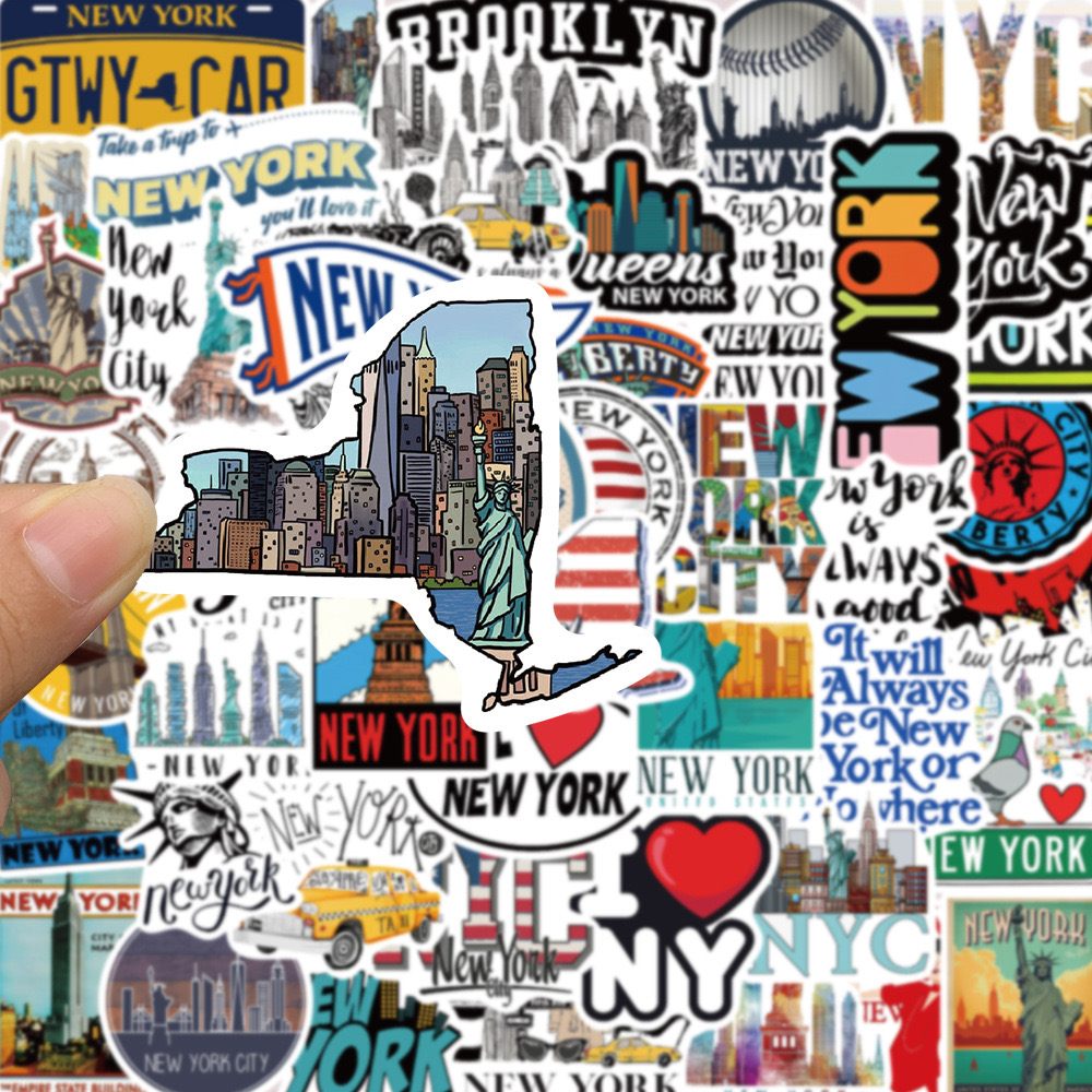 10/50PCS Cute New York City St - огляд і ціна Travel Accessories New York