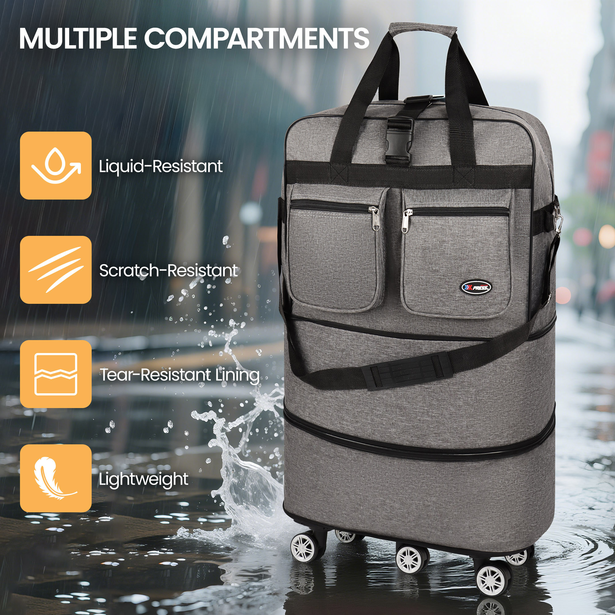 Folding Travel Bag Luggage Com - огляд і ціна Travel Accessories New York
