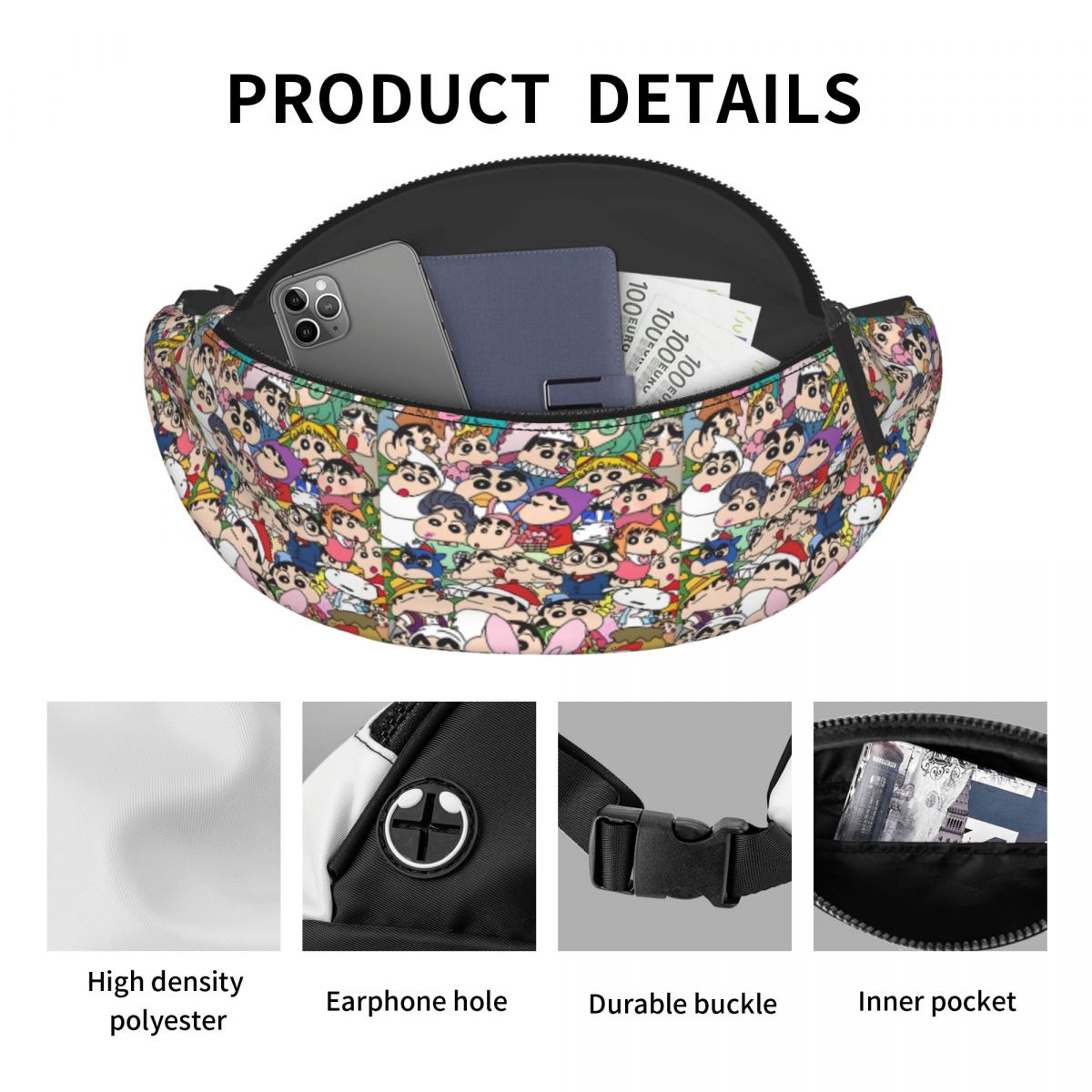 Custom C-Crayones Shin-chanes  - огляд і ціна Travel Accessories Inc