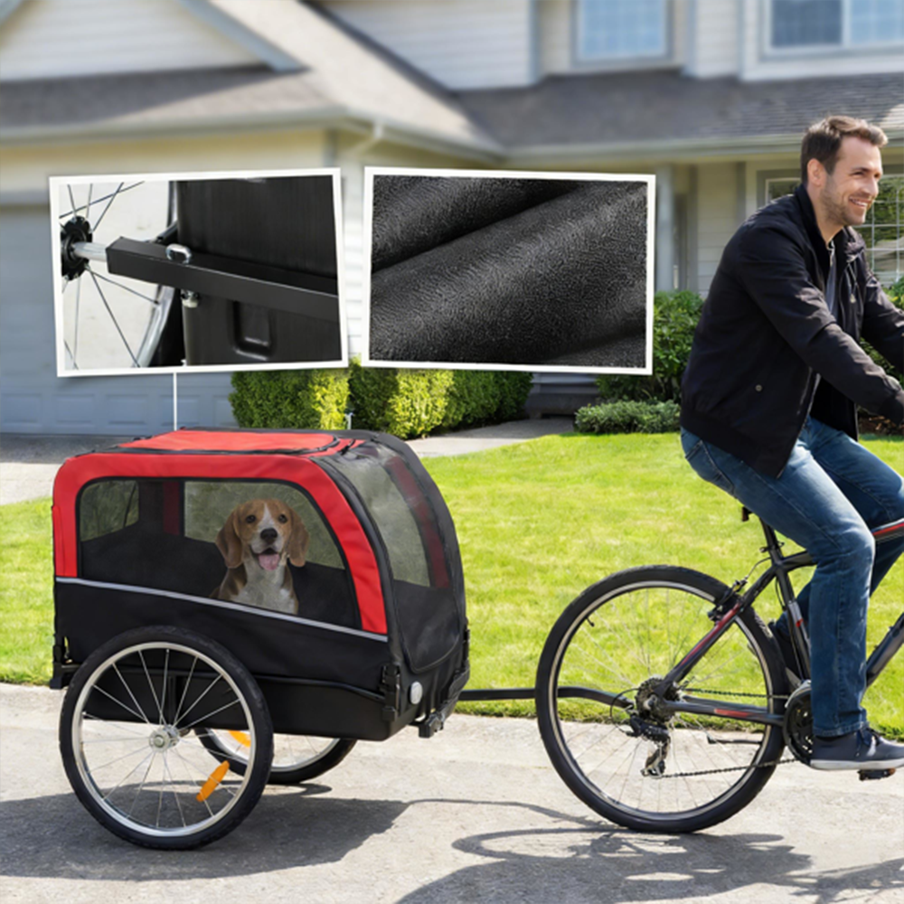 Dog Bike Trailer Pet Cart Bicy - огляд і ціна Travel Accessories In Store