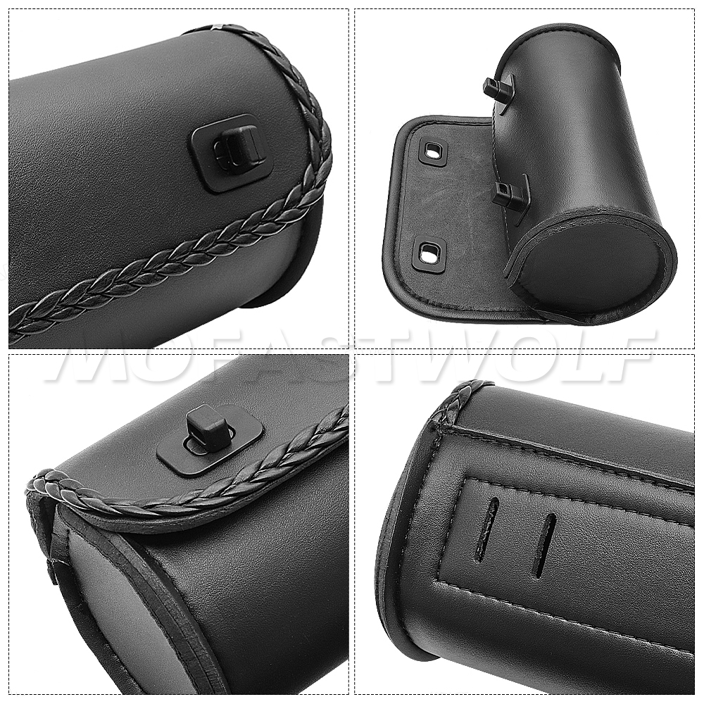 Motorcycle Fork PU Leather Tra - огляд і ціна Travel Accessories Gadget