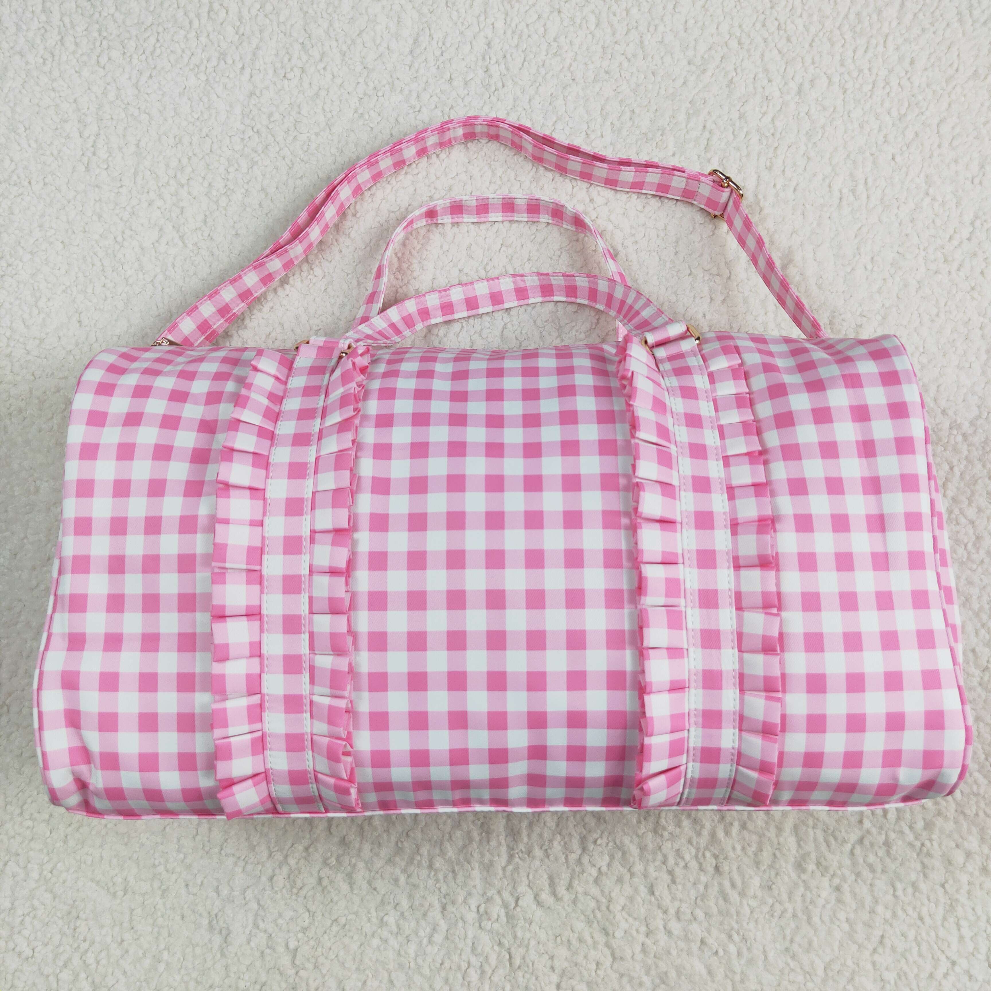 Wholesale Baby Girl Pink Check - огляд і ціна Travel Accessories Wholesale