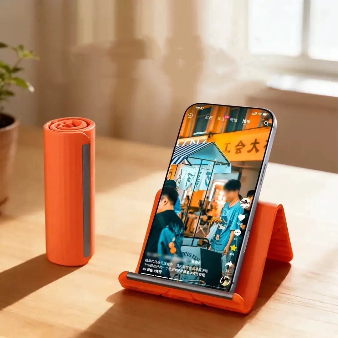 Lazy Portable Phone Stand Sili - огляд і ціна Travel Accessories Gadget
