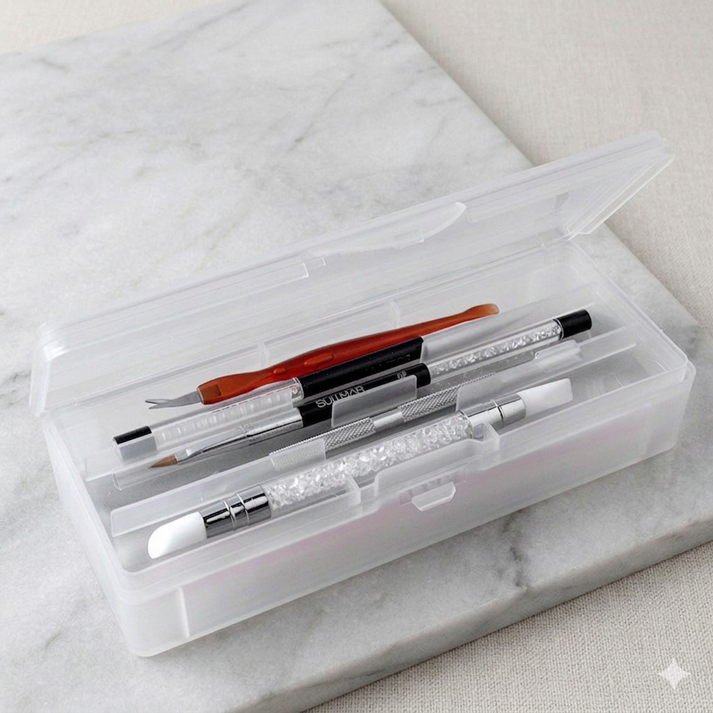 Transparent Nail Studio Set Na - огляд і ціна Travel Accessories Set