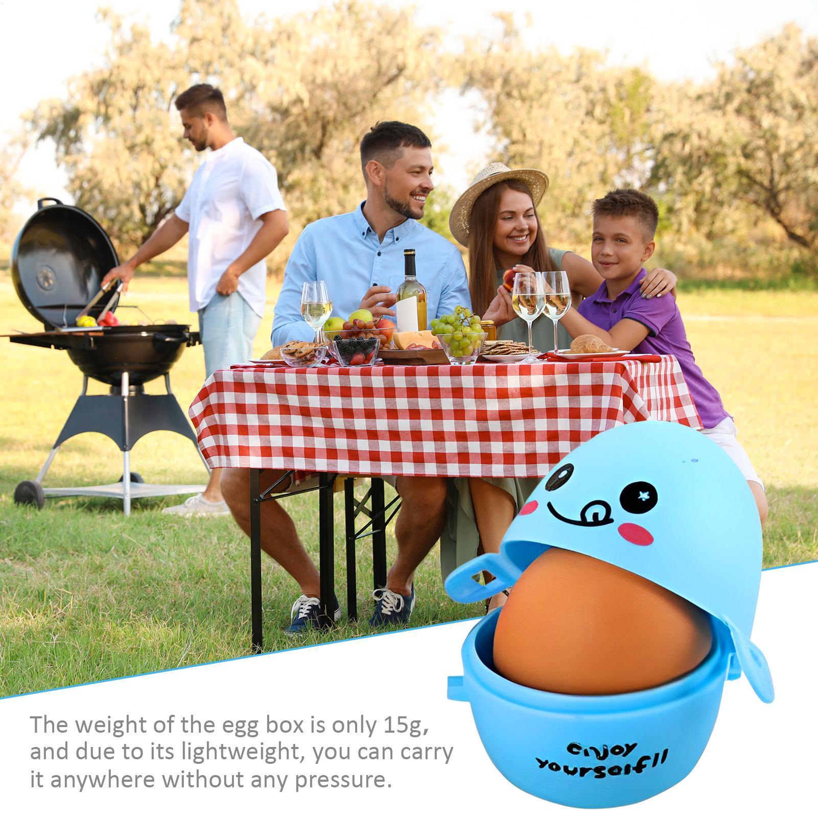Camping Egg Holder Cartoon Egg - огляд і ціна Travel Accessories Wholesale