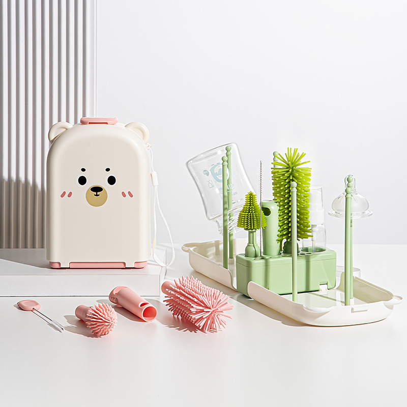 Travel Baby Bottle Brush Set - - огляд і ціна Travel Accessories For 2 Year Old