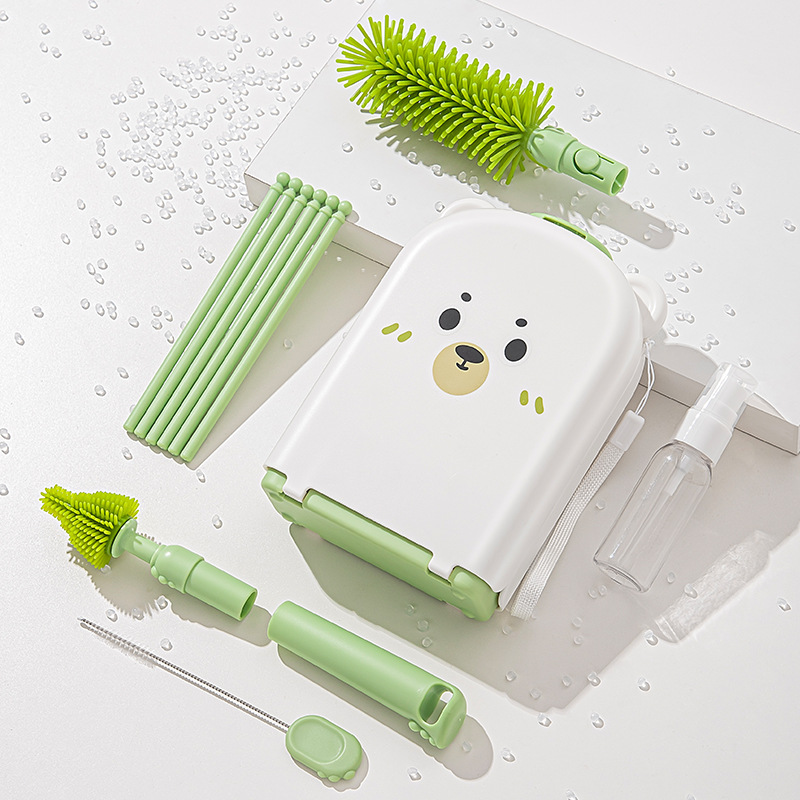 Travel Baby Bottle Brush Set - - огляд і ціна Travel Accessories For 2 Year Old
