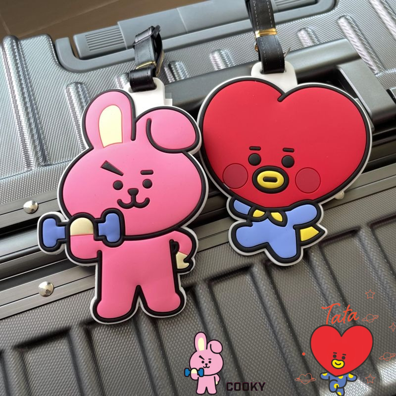 BT21 cartoon cute keychain Kaw - огляд і ціна Travel Accessories Set