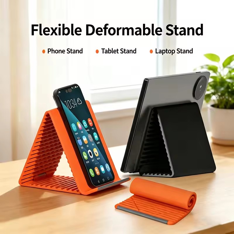 Lazy Portable Phone Stand Sili - огляд і ціна Travel Accessories Gadget