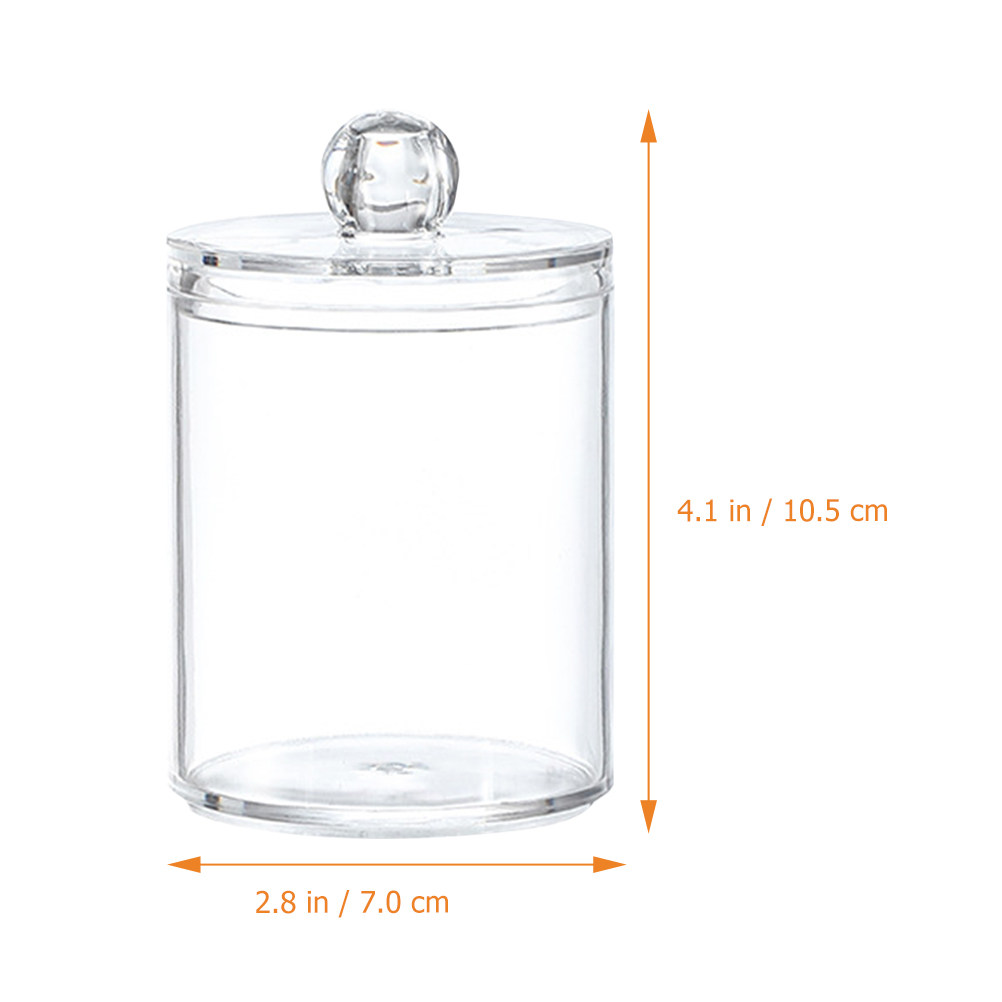 Clear Cotton Ball Dispenser Co - огляд і ціна Travel Accessories Set