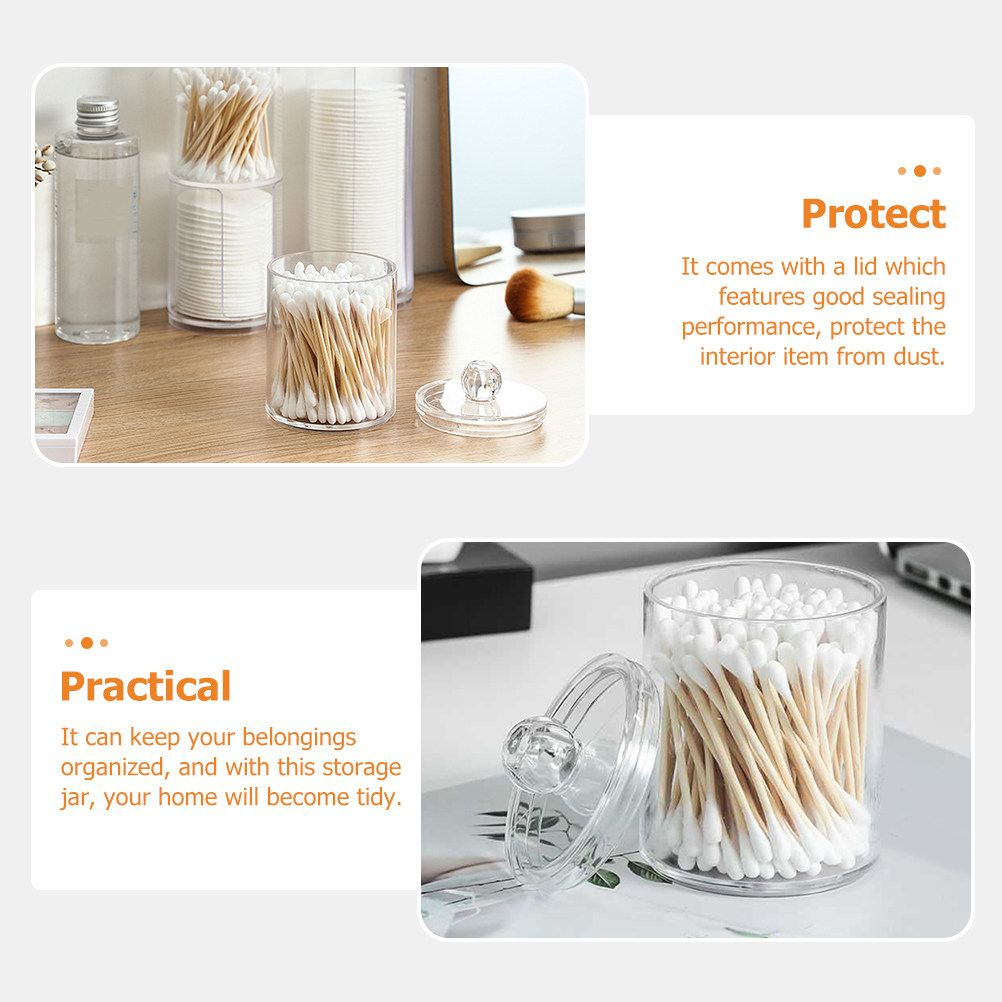 Clear Cotton Ball Dispenser Co - огляд і ціна Travel Accessories Set