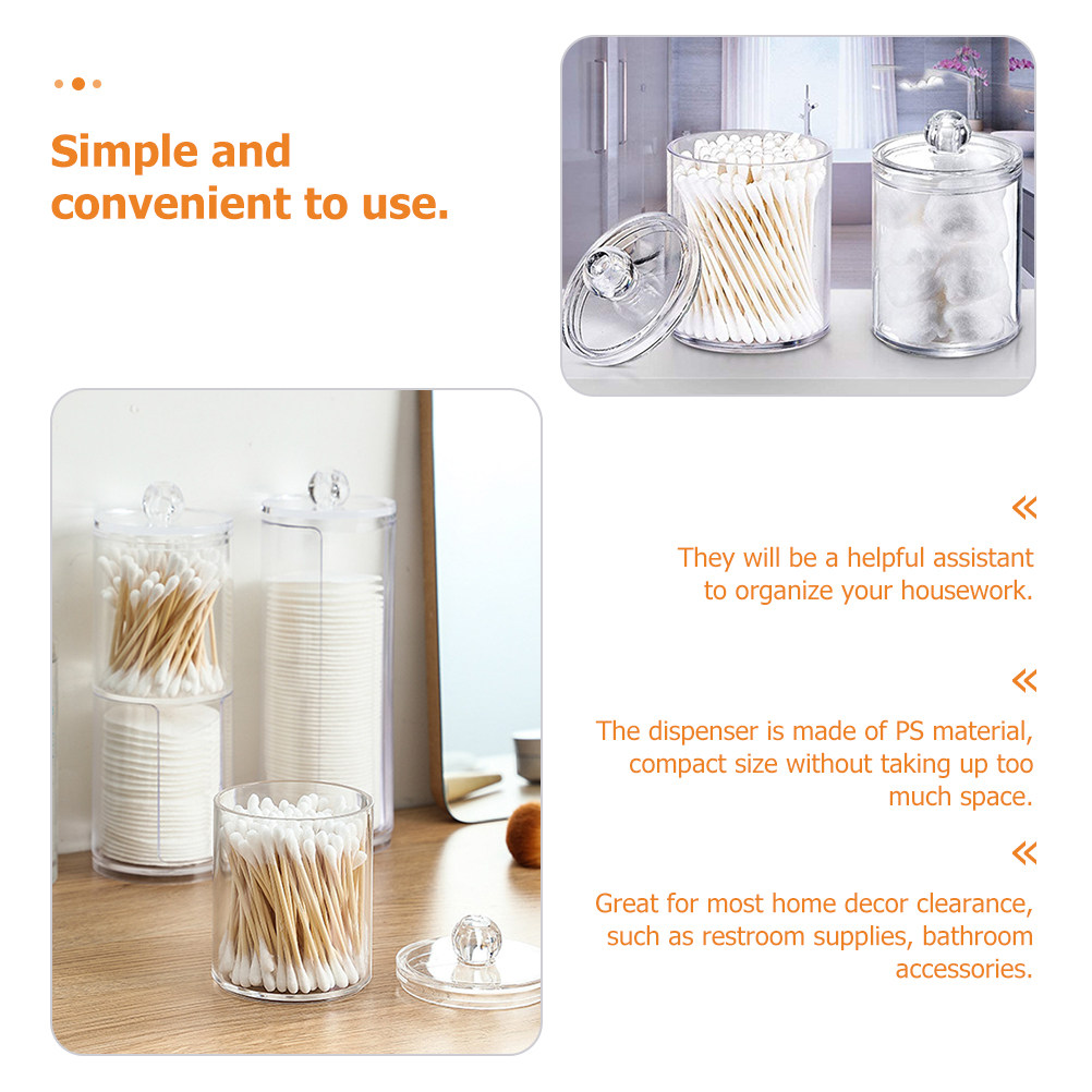Clear Cotton Ball Dispenser Co - огляд і ціна Travel Accessories Set