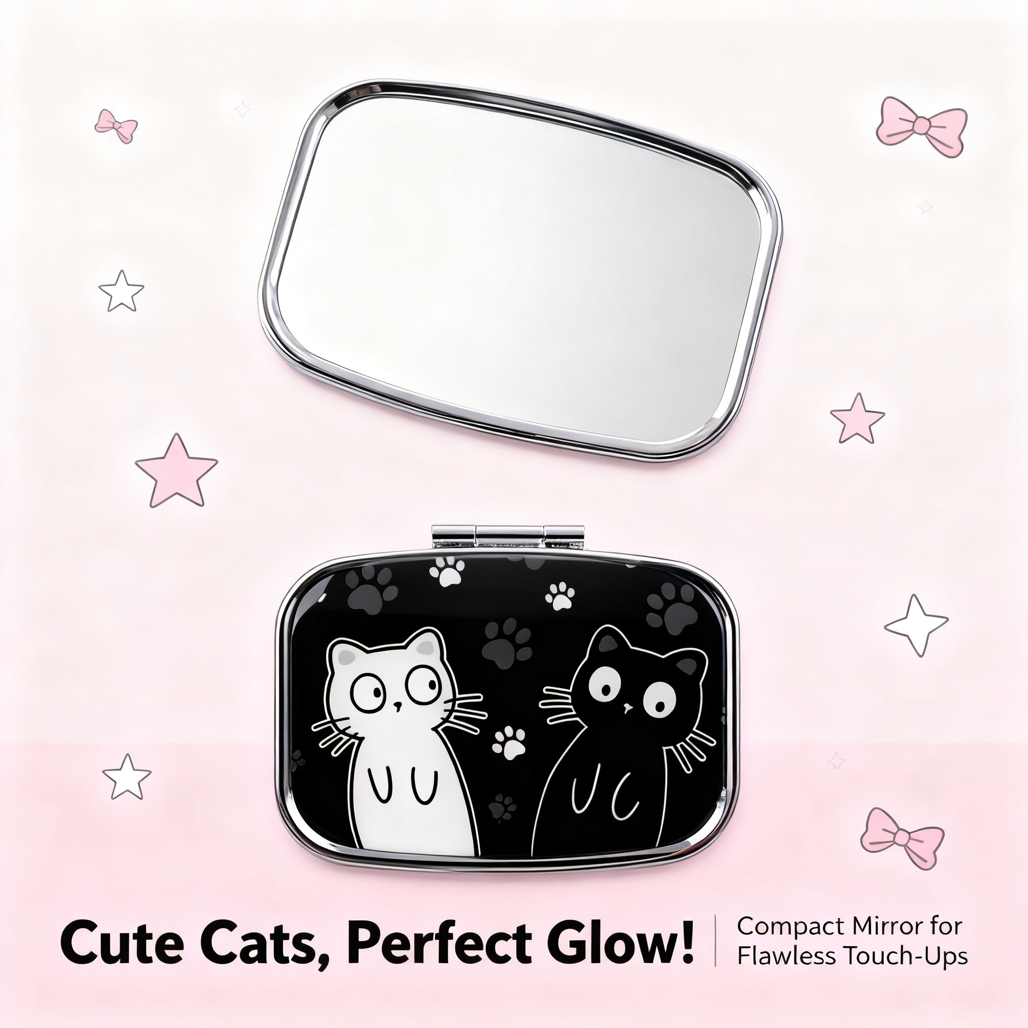 Cartoon Black And White Cat Tr - огляд і ціна Travel Accessories Gadget