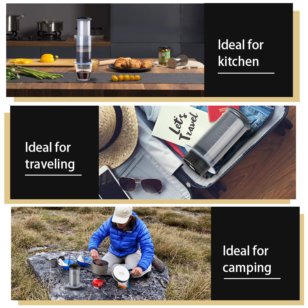 Portable Coffee Tea Maker for  - огляд і ціна Travel Accessories Set