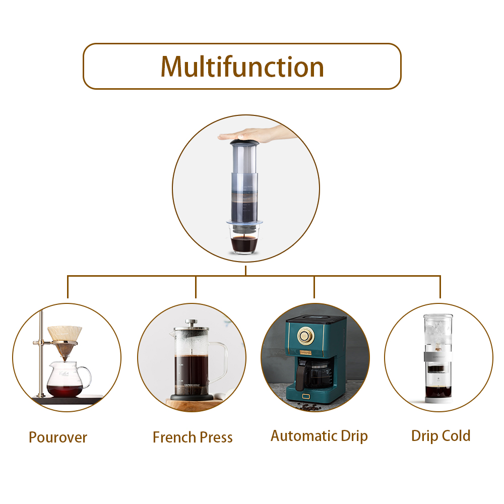 Portable Coffee Tea Maker for  - огляд і ціна Travel Accessories Set