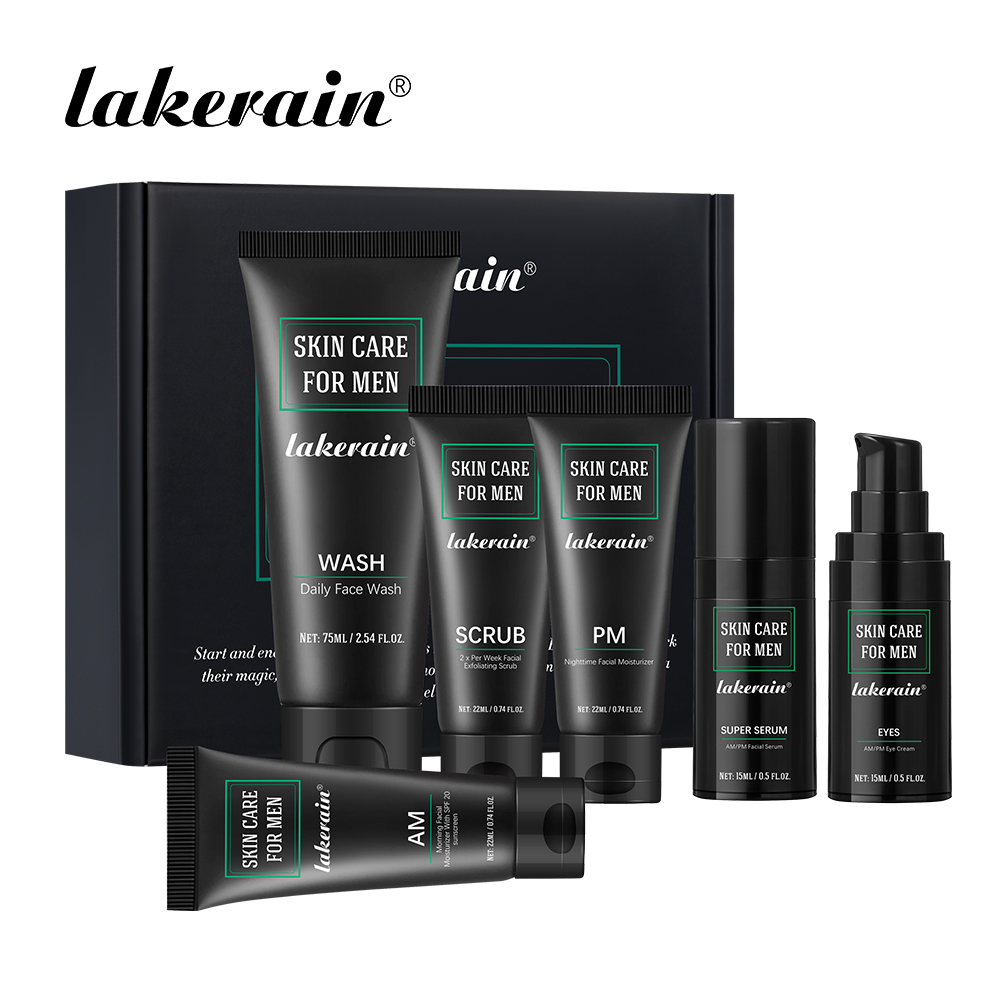 Lakerain Skin Care for Men Kit - огляд і ціна Travel Accessories Set