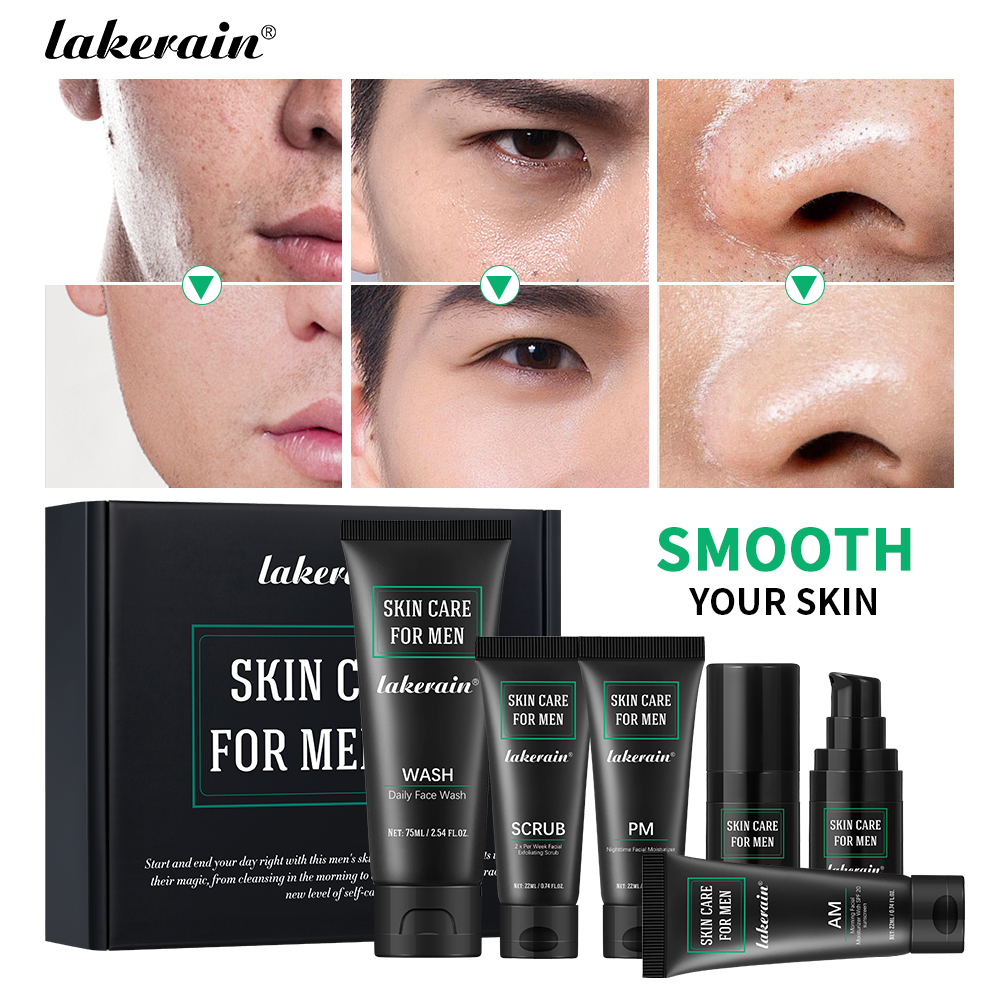 Lakerain Skin Care for Men Kit - огляд і ціна Travel Accessories Set