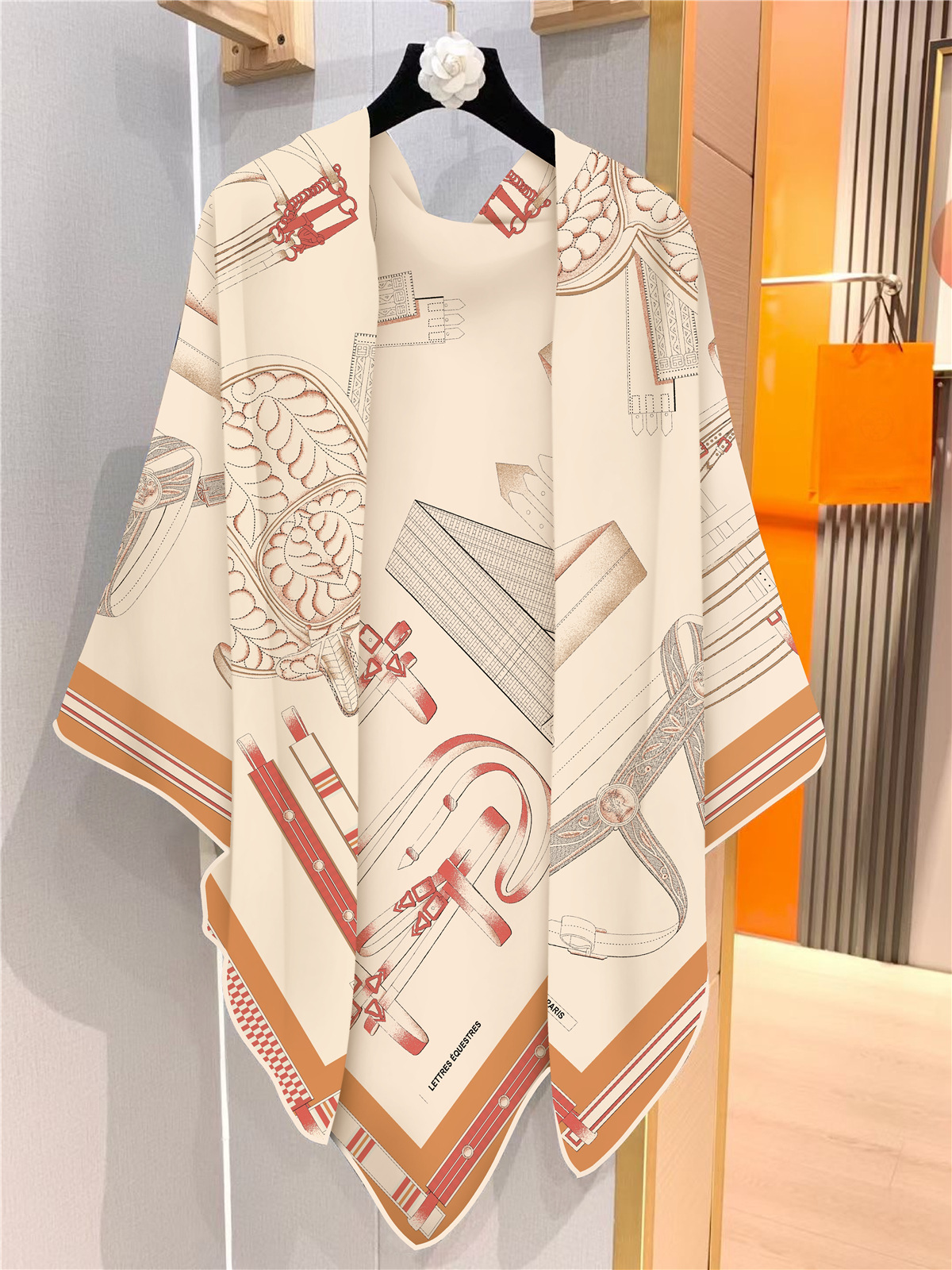 Faux Silk Wool Warm Scarf Wome - огляд і ціна Travel Accessories Gifts For Women