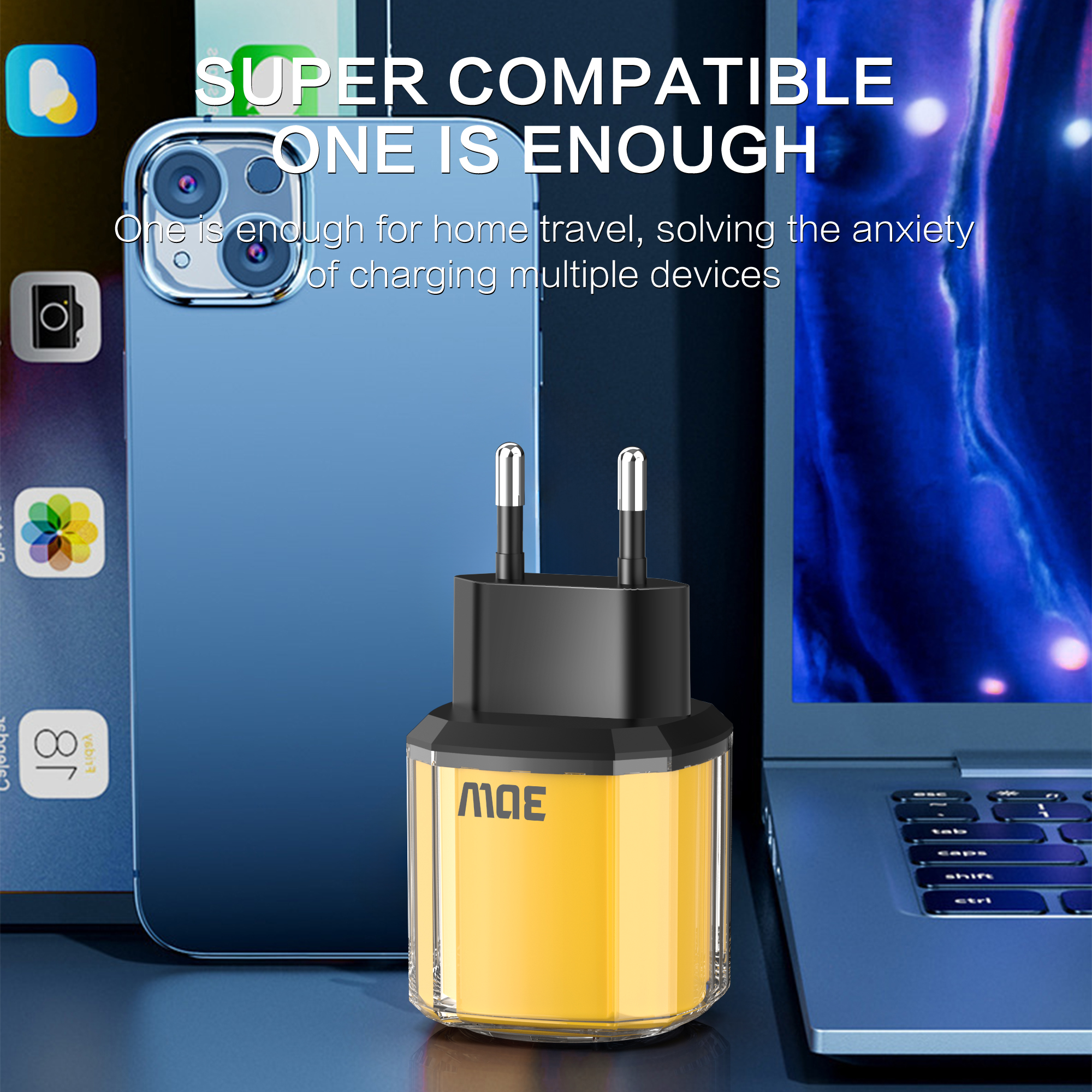 Upgrade USB+TypeC Fast Chargin - огляд і ціна Travel Accessories Inc