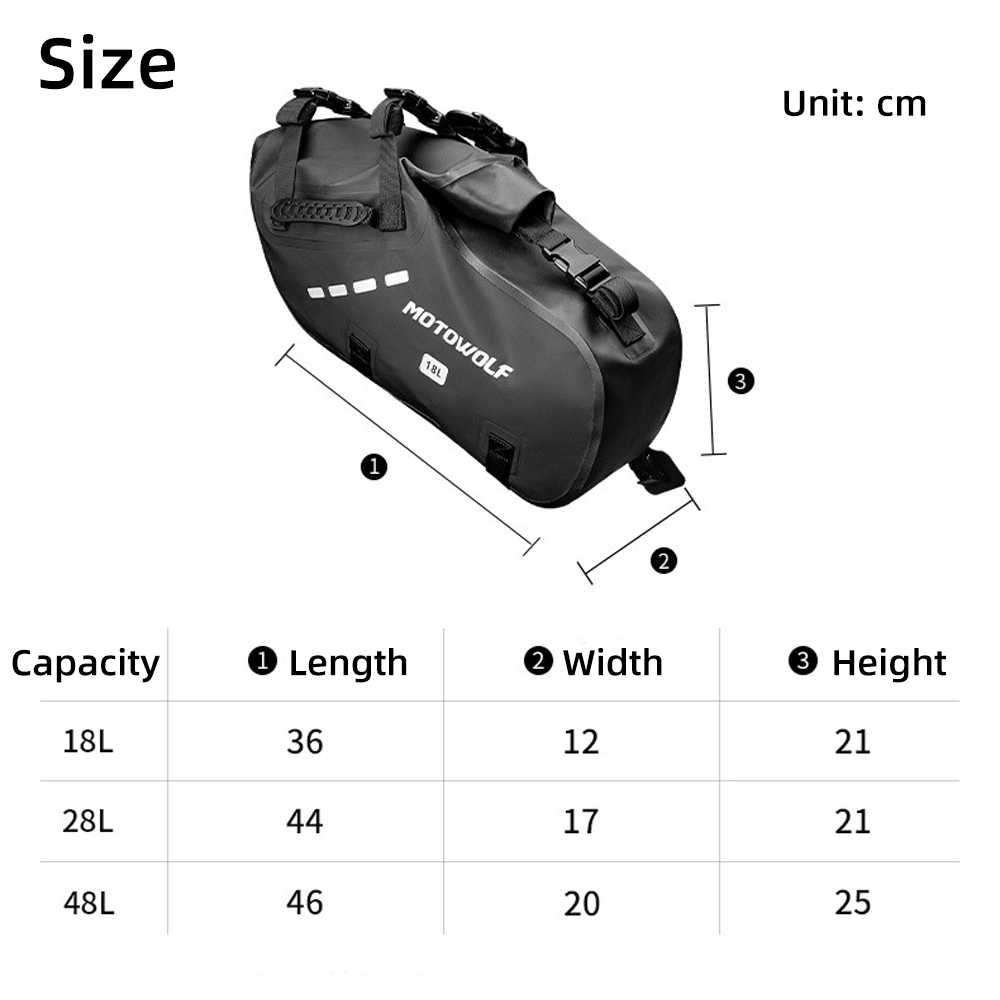 Waterproof Motorcycle Saddle B - огляд і ціна Travel Accessories Gadget