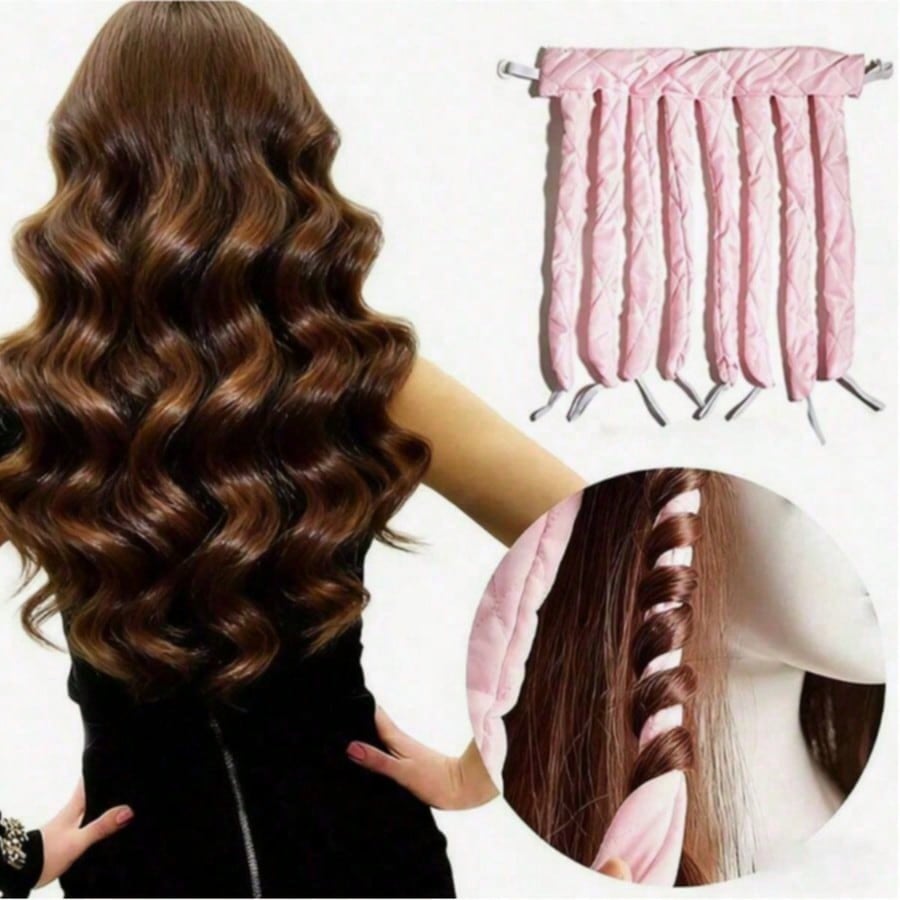 1pc 8-Prong No-Heat Curling Wa - огляд і ціна Travel Accessories Gifts For Women