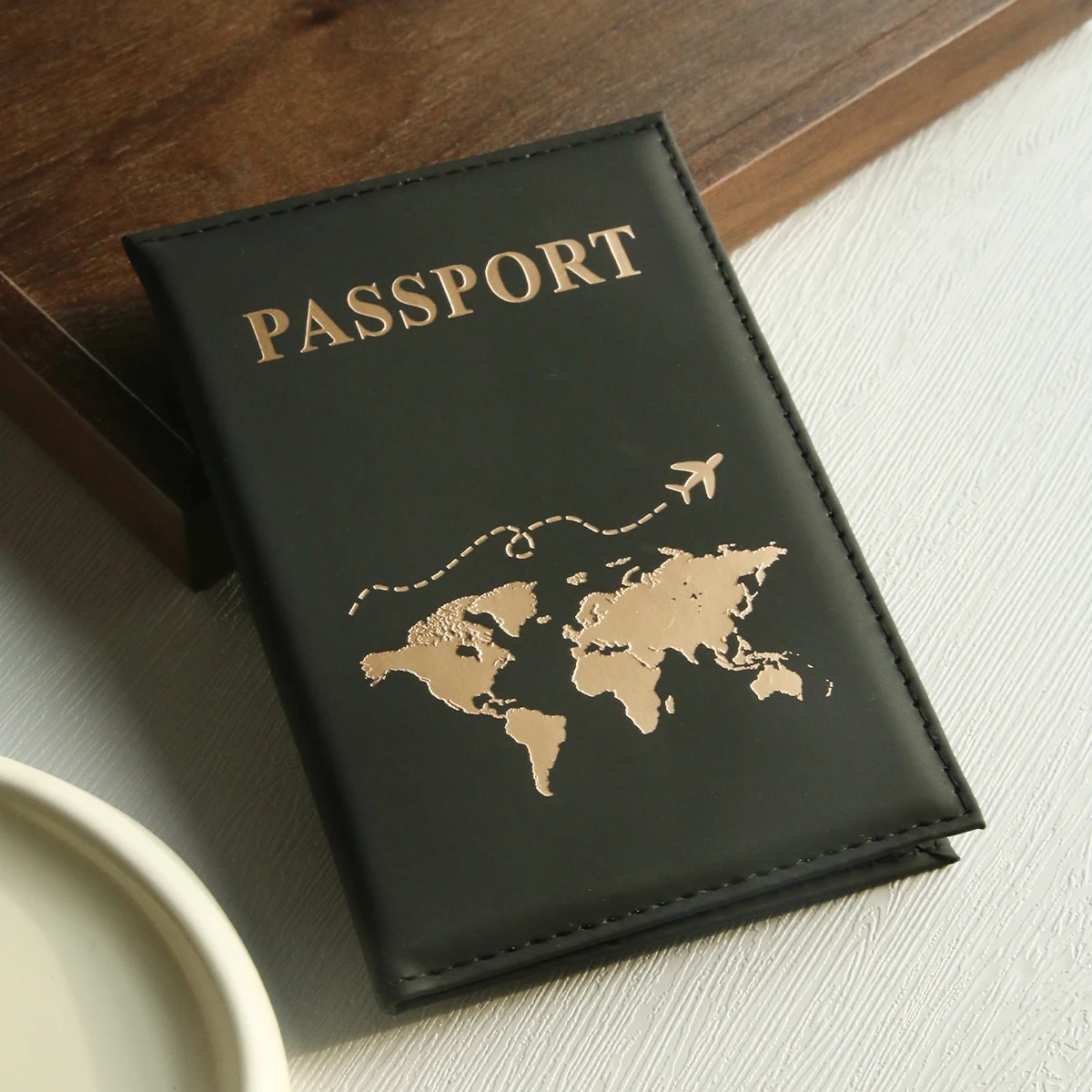 World Map Pattern Passport Hol - огляд і ціна Travel Accessories In Store