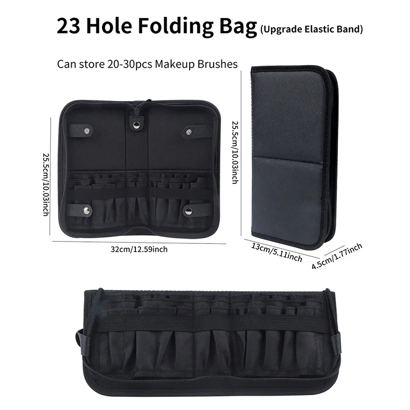 29/23 Holes Foldable Makeup Br - огляд і ціна Travel Accessories Set