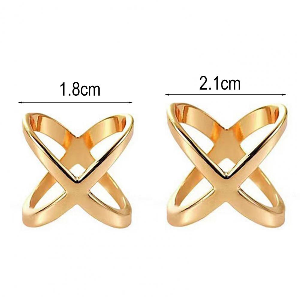 X-Shaped Scarf Clips Elegant S - огляд і ціна Travel Accessories Gifts For Women